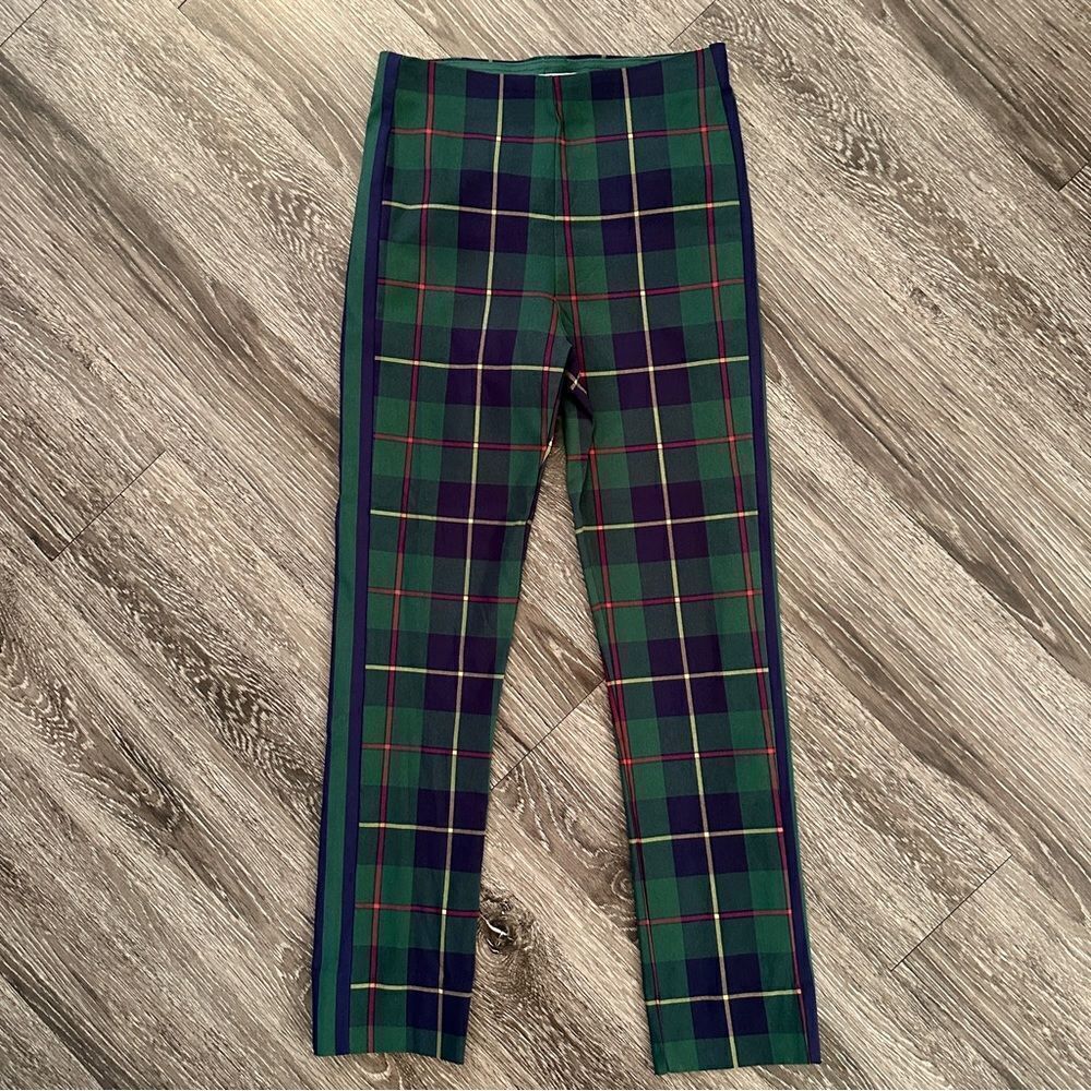 Gretchen Scott GripeLess Pull On Pant - Plaidly Cooper